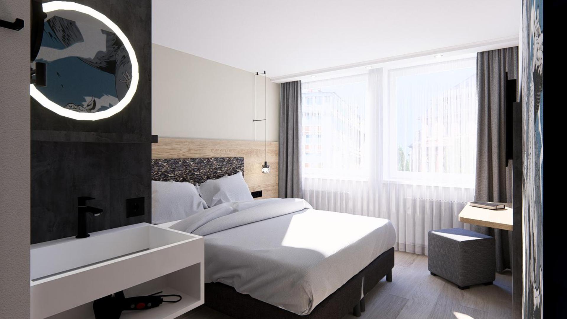 Dom-Hotel Worms Chambre photo
